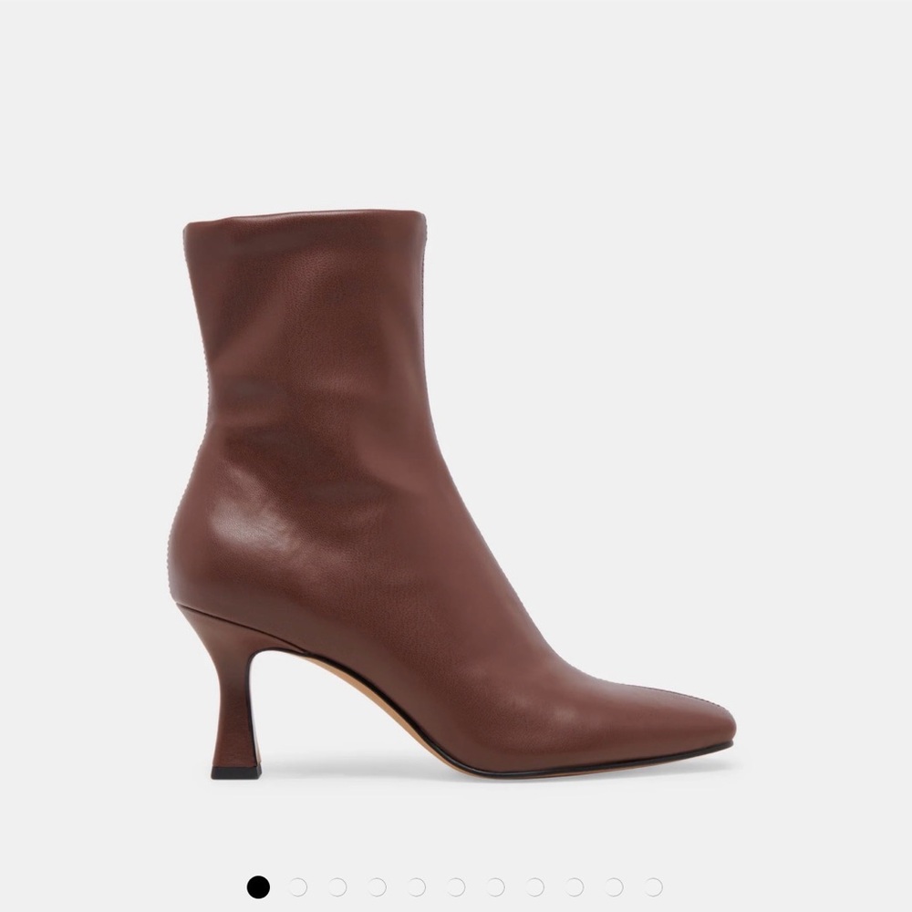 Dolce Vita Chocolate Heeled Boots